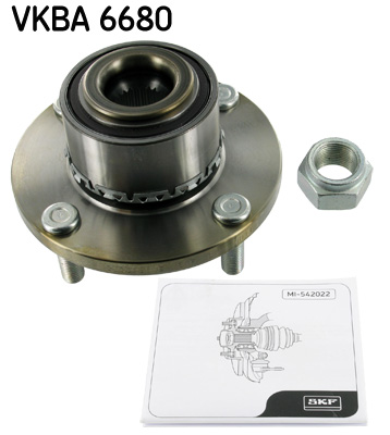 SKF VKBA6680 Kerékagy, kerékcsapágy- készlet, tengelycsonk